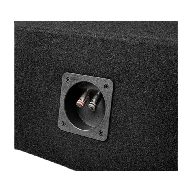 Kenwood Excelon P-XRW102DB 10" Oversized 300W 2-ohms Loaded Subwoofer Enclosure