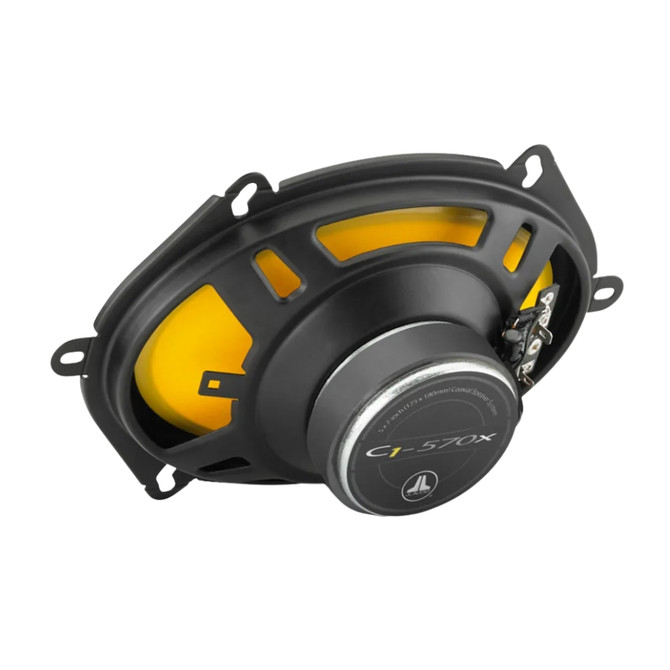 JL Audio 010-03350-00 C1 Series 5"x7" 50W RMS 4-ohms 2-Way Coaxial Car Speakers