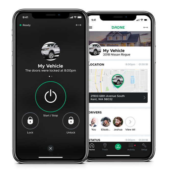 Compustar Pro T12 Remote Pack with LTE DroneMobile Plan