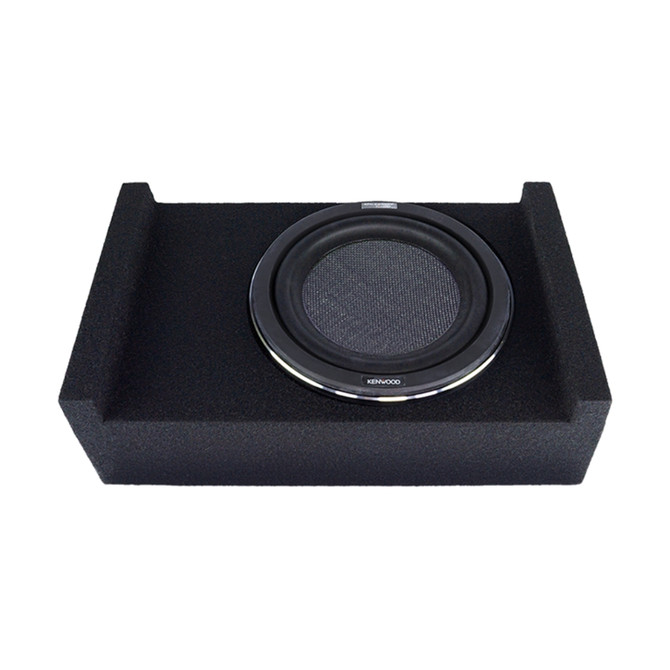 Kenwood Excelon P-XW1002B 10" 250W RMS Subwoofer w/ Sealed Down-Firing Enclosure