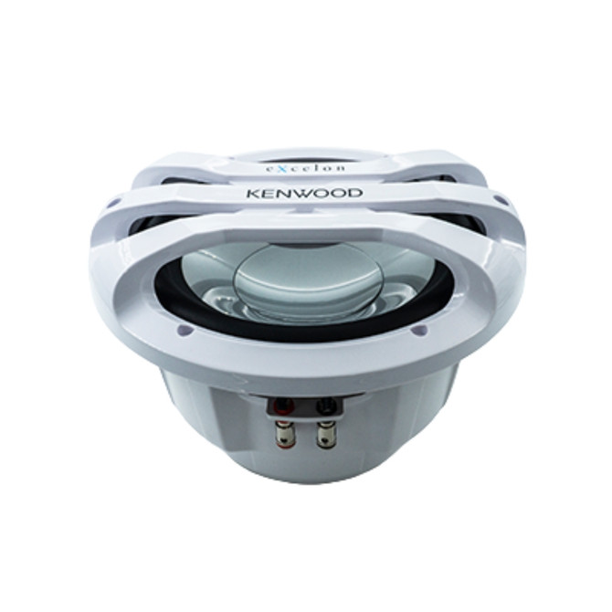 Kenwood Excelon XM1041WL 10" 1300W Motorsports Subwoofer w/ Illumination (White)