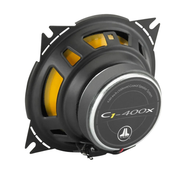 JL Audio 010-03121-00 C1 Series 4" 35W RMS 4-ohms Two-way Coaxial Car Speakers