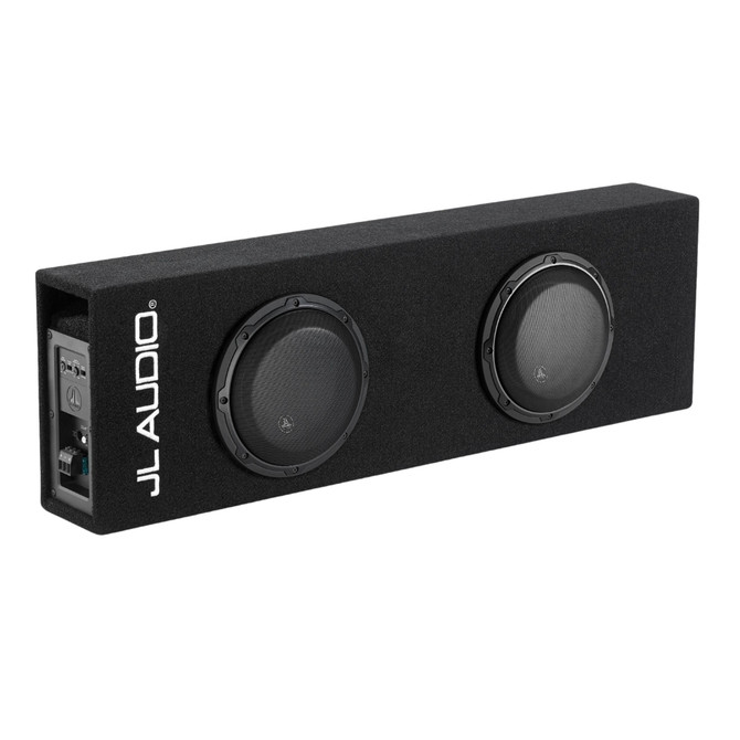 JL Audio ACP208LG-W3V3 8" Loaded Car Subwoofer & Enclosure Box & Amplifier