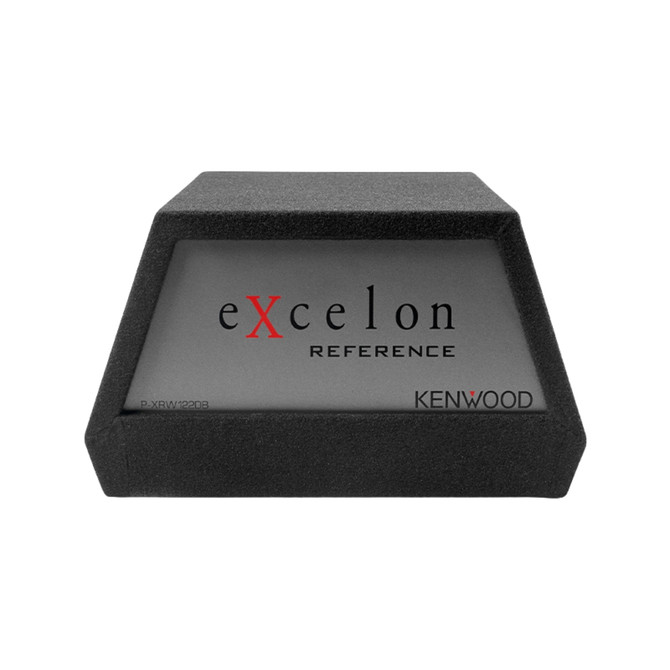 Kenwood Excelon P-XRW122DB 12" Oversized 400W 2-ohms Loaded Subwoofer Enclosure