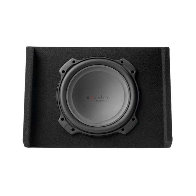 Kenwood Excelon P-XRW122DB 12" Oversized 400W 2-ohms Loaded Subwoofer Enclosure