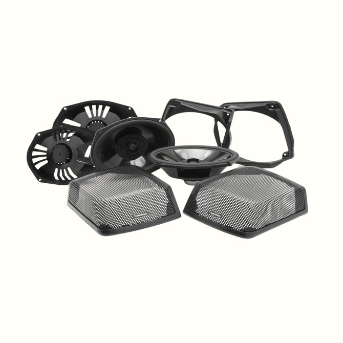 Rockford Fosgate HD9813RK-STAGE2 2-Speaker & Amp Kit for 1998-2013 Road King