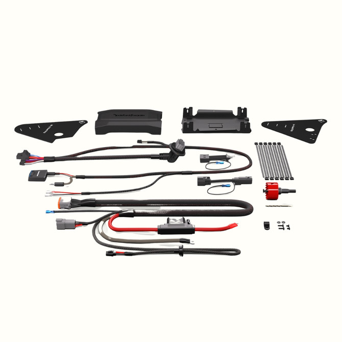 Rockford Fosgate HD14RK-STAGE2 2-Speaker and Amp Kit for Select 2014+ Road King