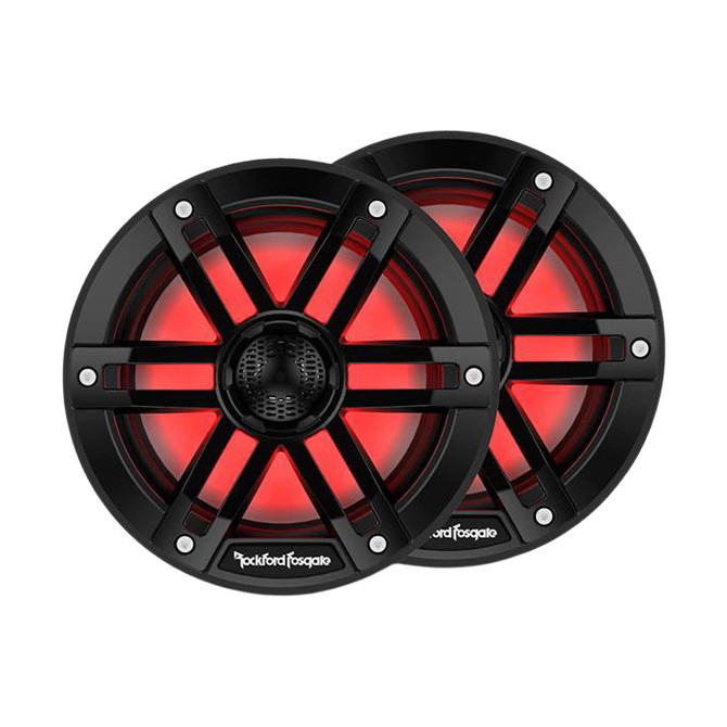Rockford Fosgate RZR14-STG3 PMX-2, Front Color Optix Speaker & Subwoofer Kits