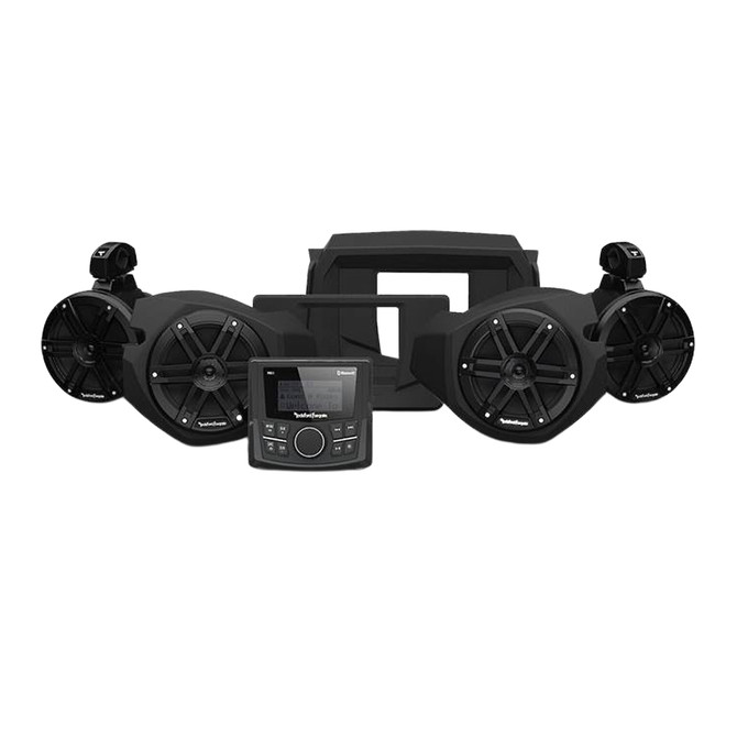 Rockford Fosgate RZR14-STG2 PMX-1, Front & Rear Speaker Kit for Select RZR Model