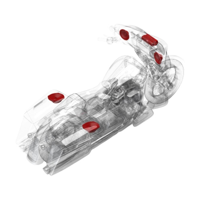 Rockford Fosgate HD14-STG3 Road Glide & Street Glide For 2014+ Harley Davidson