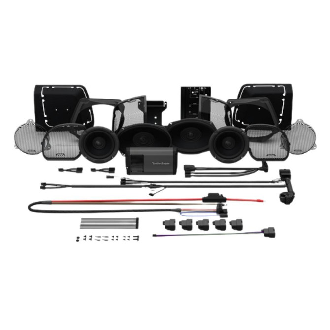 Rockford Fosgate HD14-STG3 Road Glide & Street Glide For 2014+ Harley Davidson