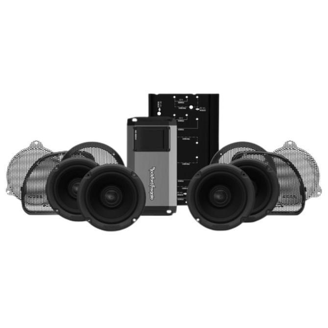 Rockford Fosgate HD14U-STG2 Stage 2 Audio Kit For Select 2014+ Harley Davidson