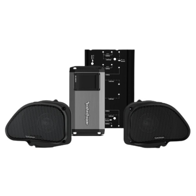 Rockford Fosgate HD9813RG-STG2 Stage 2 Kit For 98-13 Harley Davidson Road Glide