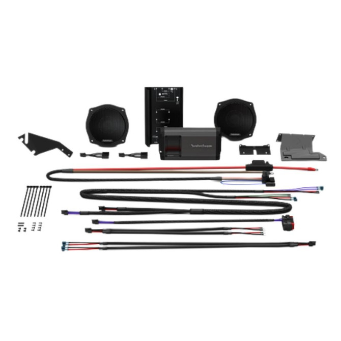Rockford Fosgate HD9813SG-STG2 Audio Kit For 98-13 Harley Street & Electra Glide