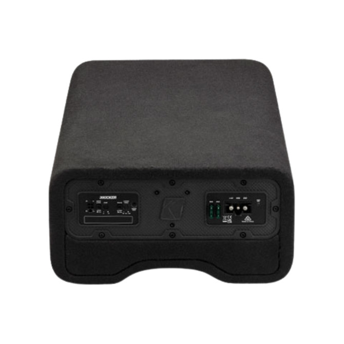 Kicker 53PL7TDF10 500 Watts RMS Powered Down-Firing 10" Subwoofer Enclosure