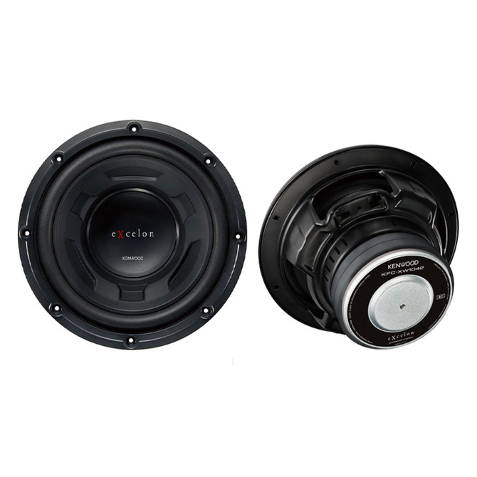 Kenwood KFC-XW1042 10" 4-Ohm Car Audio Subwoofer w/ 1300W Peak Power & 300W RMS