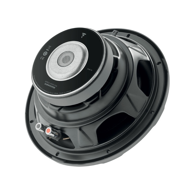 Focal SUB 10 10" 4 ohm Single Voice Coil Subwoofer with 500 Watts Max Power