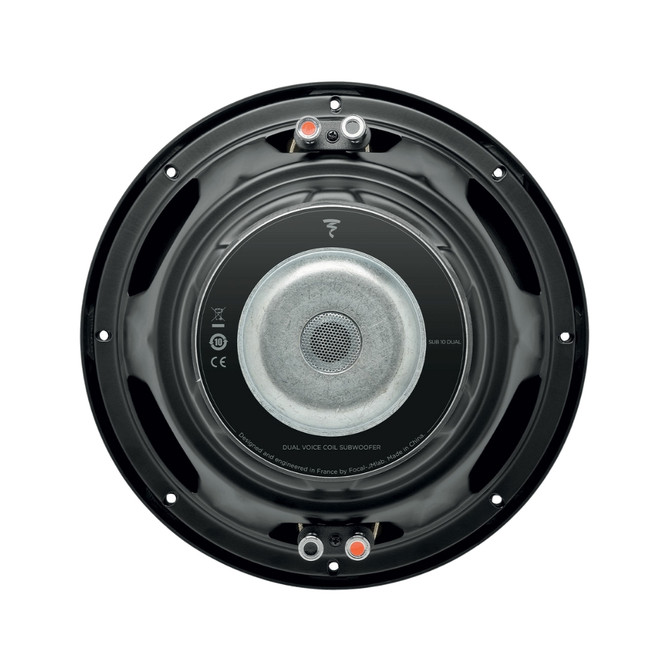 Focal SUB 10 DUAL 10" 250 Watts RMS Dual 4 Ohms Voice Coil Car Subwoofer