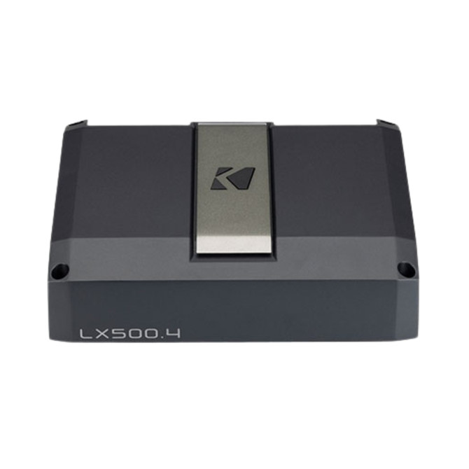 Kicker 51LX5004 LX-Series 1100-Watts Dynamic Power 4-Channel Car Amplifier