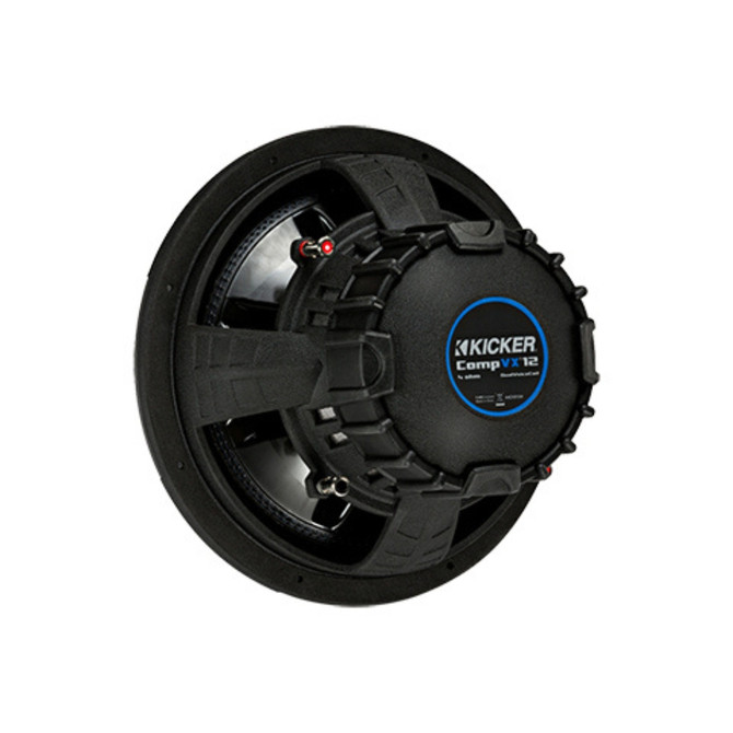 Kicker 50CVX122 CompVX 12-Inch 1500 Watt Subwoofer w/ Dual Two-Ohm Voice Coils Kicker 50CVX122 CompVX 12-Inch 1500 Watt Subwoofer w/ Dual Two-Ohm Voice Coils