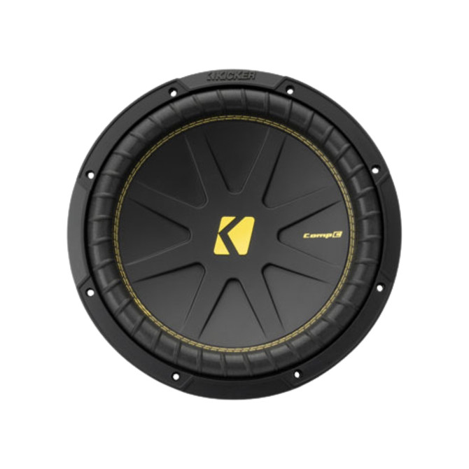 Kicker 50CWCD124 CompC Series 12" 150 Watts RMS 4 Ohm Dual-Voice-Coil Subwoofer