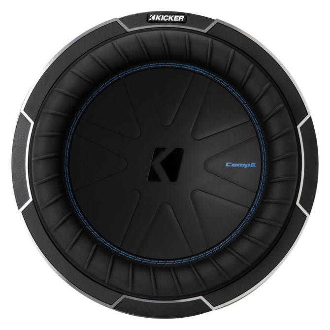 Kicker 51CWQ102 10-Inch CompQ Series 800 Watts Dual Voice Coil 2 Ohm Subwoofer