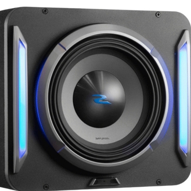 Alpine S-Series S2-SB10 10" Preloaded Subwoofer Wedge Enclosure & 600W RMS Power