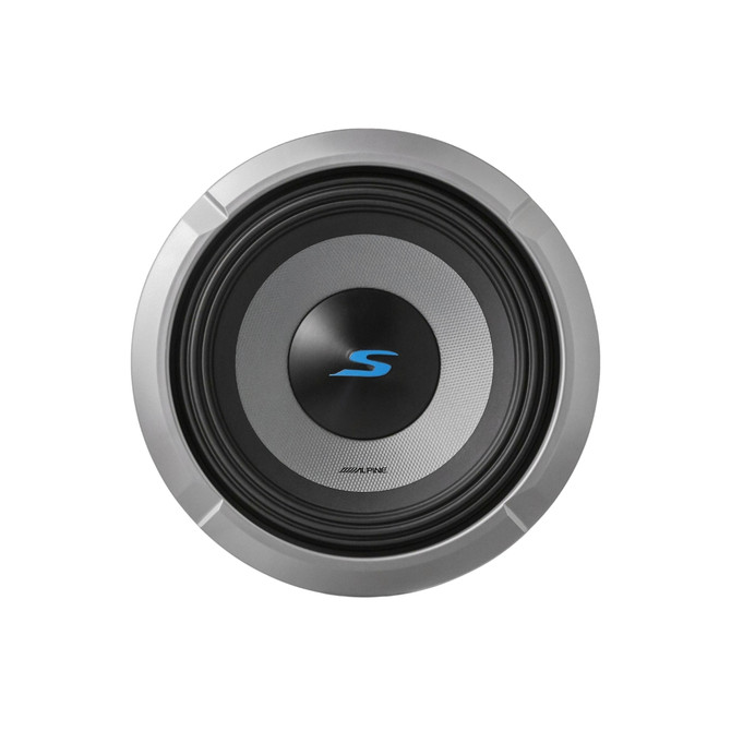 Alpine S-Series S2-W8D2 8" Subwoofer with 2-Ohm Voice Coils and 900W Peak Power
