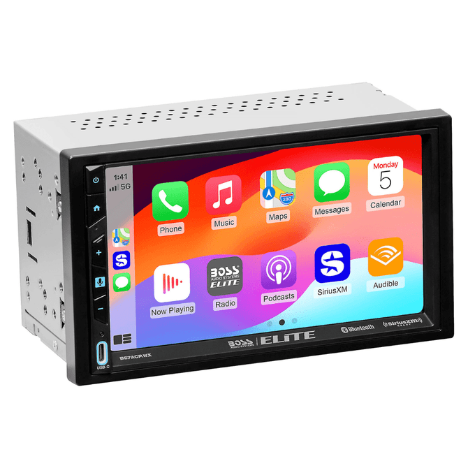 Boss BE7ACP.WX 7" Double-DIN Multimedia w/ Apple CarPlay & Android Auto