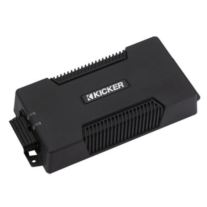 Kicker 48PXA4004 Waterproof Mono Subwoofer Amplifier with 800 Watt Dynamic Power