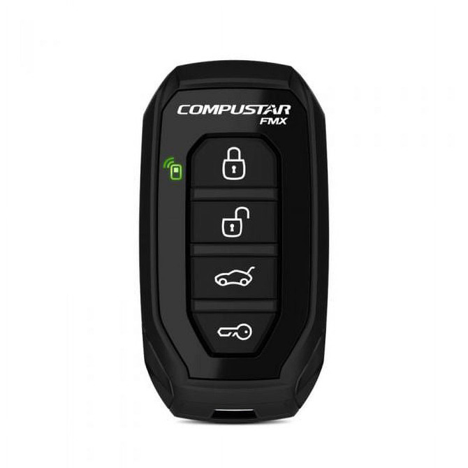 Compustar 1WG15R-FM 1-way 4-Button Water-Resistant Remote - 3000 Feet Max Range