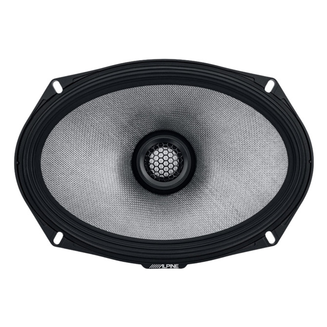 Alpine R-Series R2-S69 6×9" 2-Way Coaxial Speakers with 300 Watt Peak Power