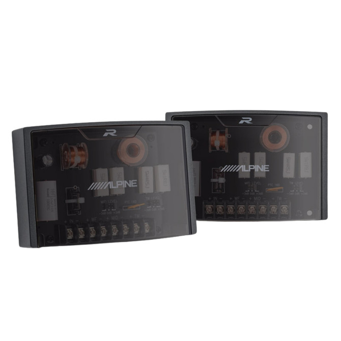 Alpine R-Series R2-S653 6.5" 3-Way Component Speakers with 300 Watt Peak Power