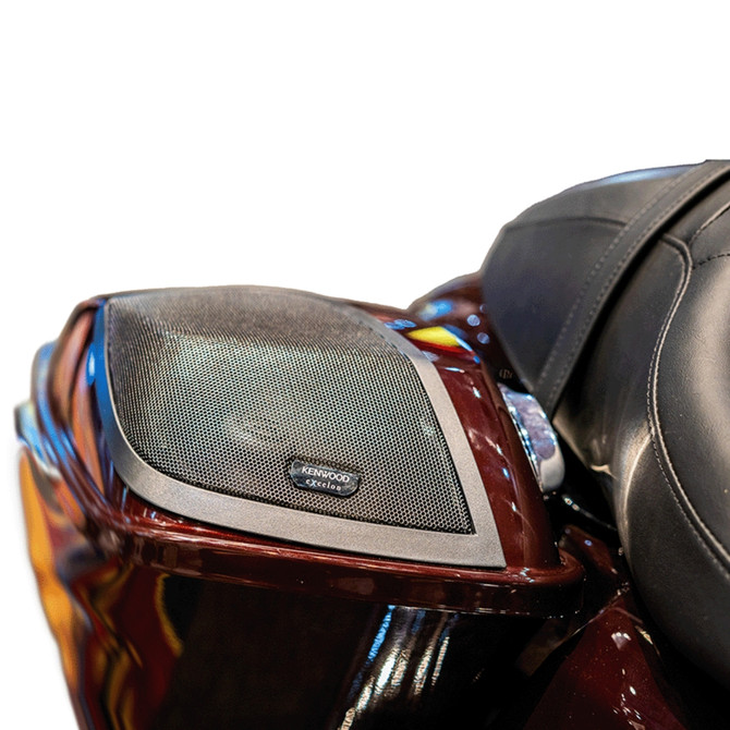 Kenwood Excelon CA-CUT14 6x9” Cut-in Lid Kit for Select 2014-up Harley Davidson