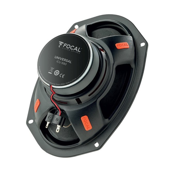 Focal ICU690 Universal Integration Series 160W Peak 6"x9" 2-Way Coaxial Speakers