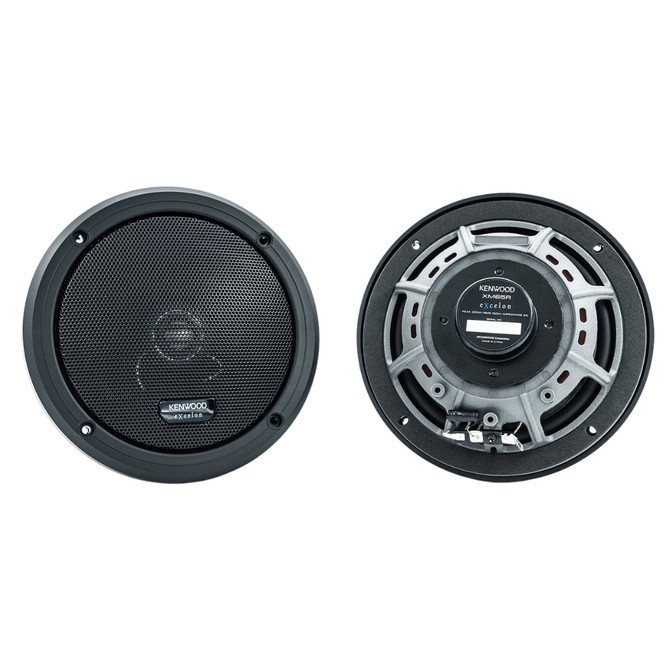 Kenwood Excelon XM65R 6.5" Rear Coaxial Speakers for 2014-Up Harley Davidson