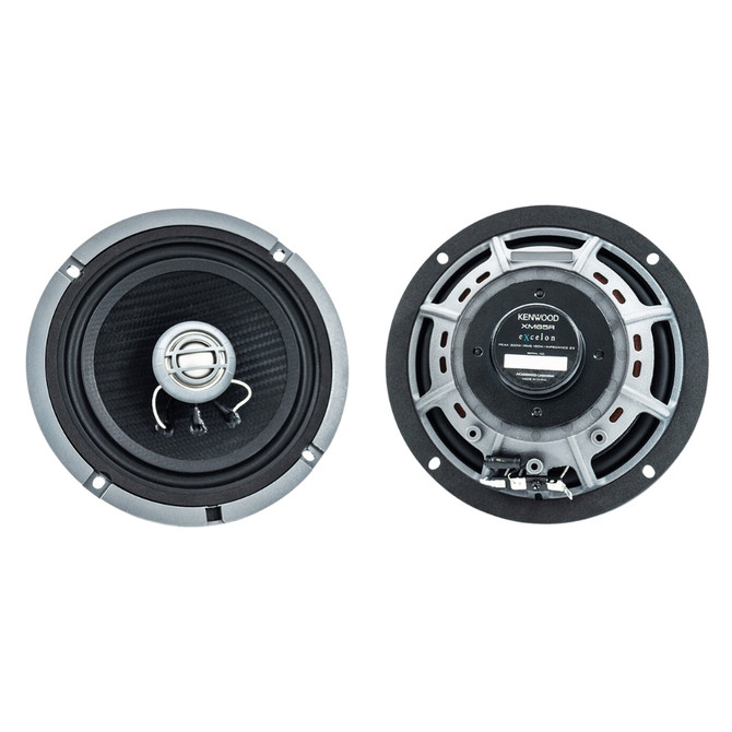 Kenwood Excelon XM65R 6.5" Rear Coaxial Speakers for 2014-Up Harley Davidson