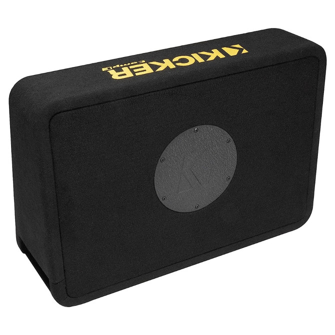 Kicker 50TCWC104 50 Series CompC 10" Subwoofer Enclosure, 500 Watts Peak Power