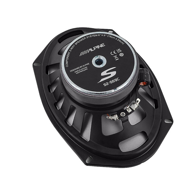Alpine S2-S69C S-Series 6"x9" 2-Way Component Speakers