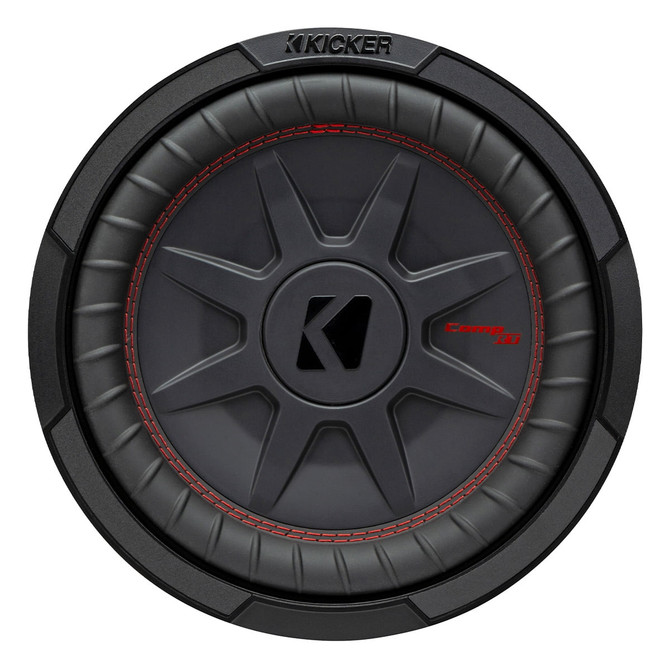 Kicker 48CWRT104 800W Peak 10" Comp RT Series Shallow-Mount Subwoofer