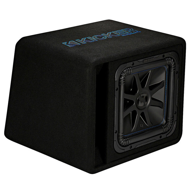 Kicker L7S Series 44VL7S122 Solo-Baric Loaded Enclosures with One 12" Subwoofer