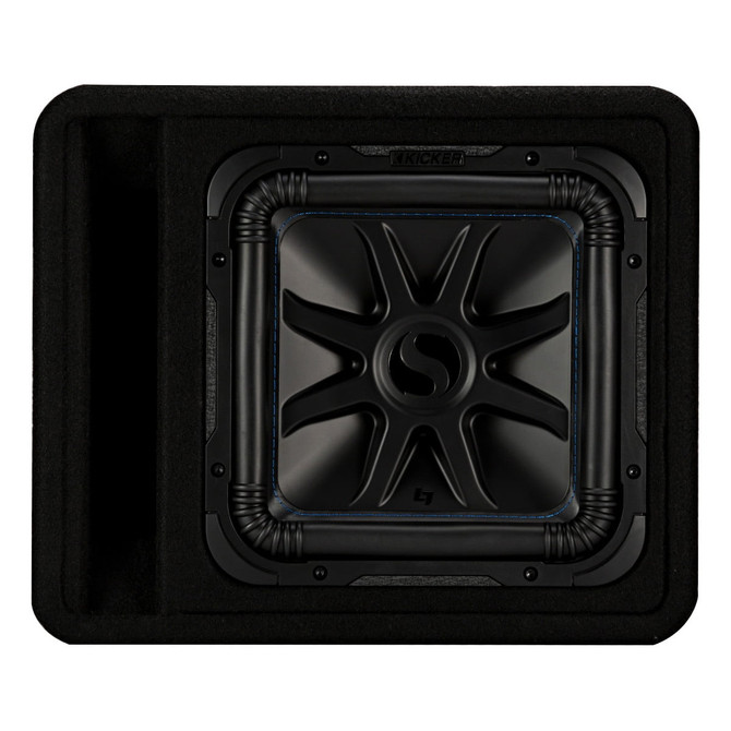 Kicker L7S Series 44VL7S122 Solo-Baric Loaded Enclosures with One 12" Subwoofer