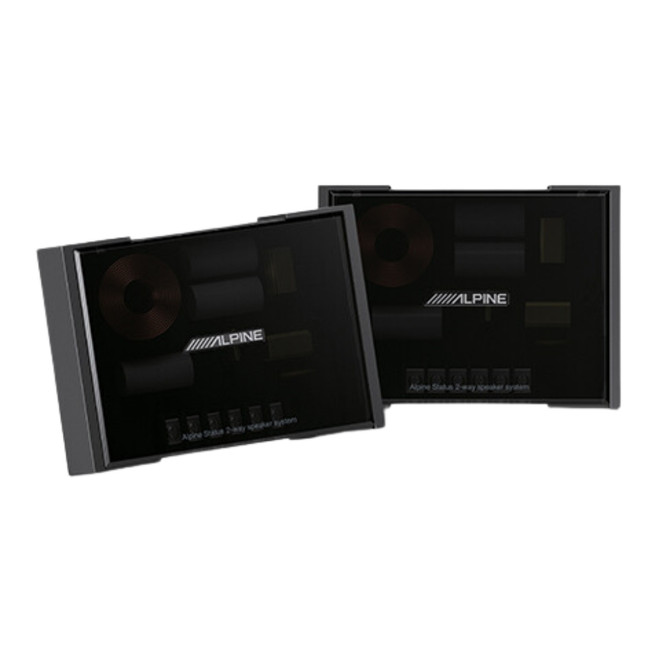 Alpine Status HDZ-653 Hi-Res 6.5” 3-Way Component Speaker Set