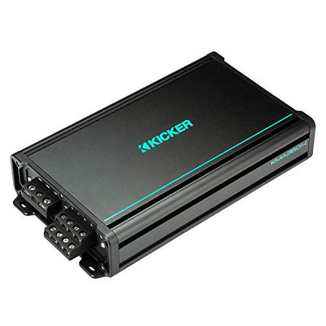 Kicker 48KMA3604 Class A/B Multi-Channel Marine Amplifier w/ 500W Dynamic Power