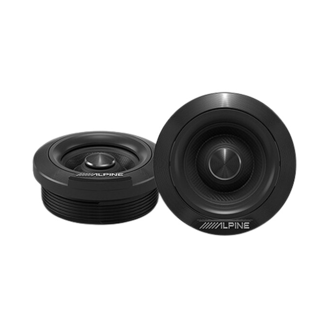 Alpine Status HDZ-653S Hi-Res 6.5” 3-Way Slim-Fit Component Speaker Set