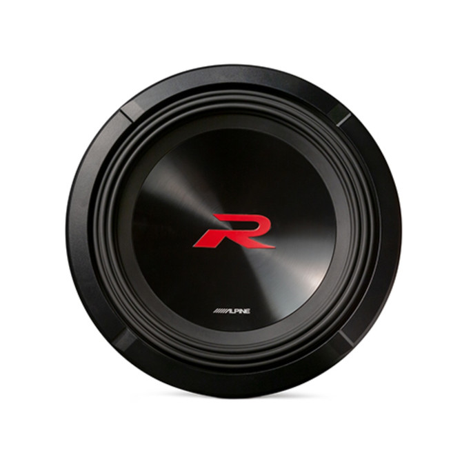 Alpine R-Series R2-W12D2 12 Inch Dual 2-Ohm Voice Coils Subwoofer with 750W RMS