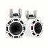 Kicker 44KMTC94W Marine Wakeboard 9 Inch 600 Watts LED Lighting Tower Speakers
