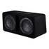 Kicker 48DCWR122 Dual 12" Ported Enclosure CompR Subwoofers with 2000 Watts Peak