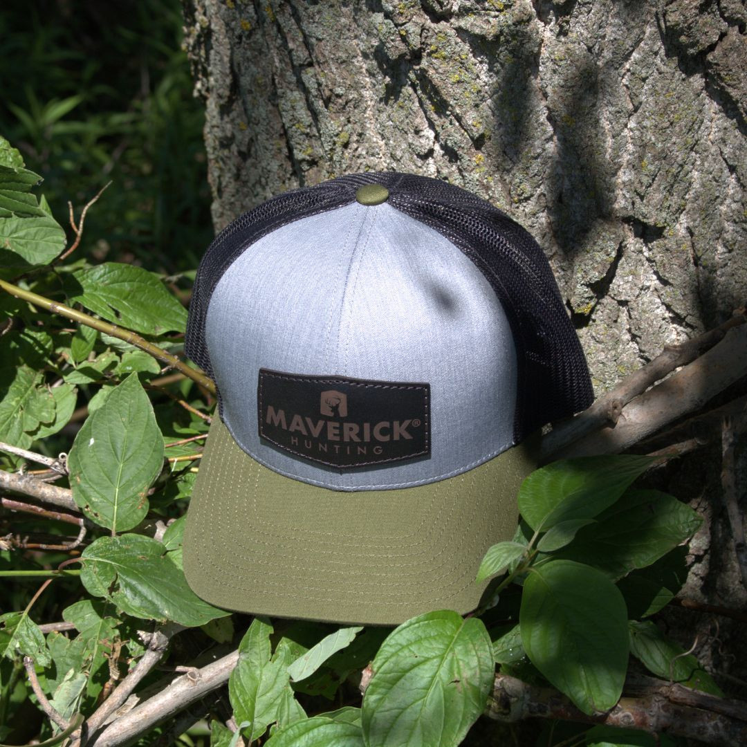 Unisex Logo Huntting Cap - Melange Grey