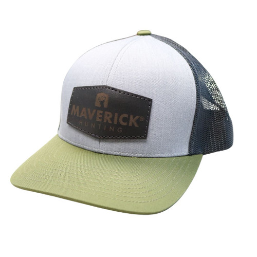 Gray Hat with Black Embossed Logo